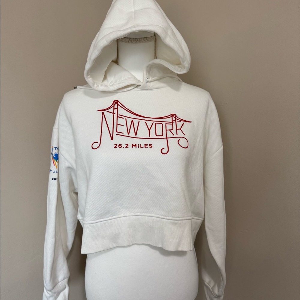 White New York Marathon Hoodie